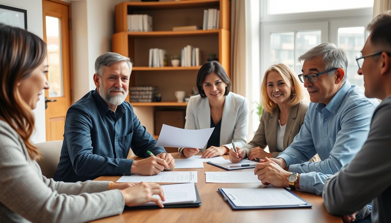 Support through the process